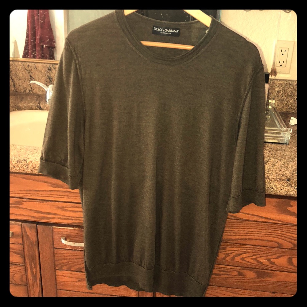 Dolce & Gabbana knitted long sleeve shirt